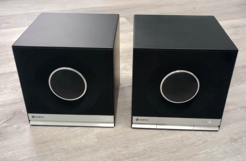 Raumfeld Stereo Cubes Wi-Fi Streaming Speakers [Black] image 1