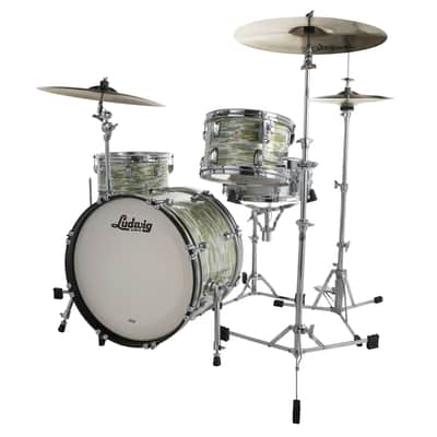 Ludwig *Pre-Order* Classic Maple Blue Olive Oyster 20x16, 12x8, 13x9, 14x14, 16x16 Special Order Drum Kit Shells Authorized Dealer image 2
