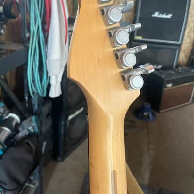 1993 Caribbean Mist Fender Stratocaster Plus Deluxe image 6