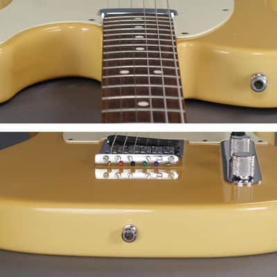 1984 Fender Telecaster Vintage American Top Loader Bridge Ivory White Blonde E3 with Hardshell Case image 5