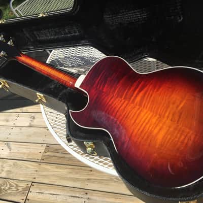 HERITAGE SWEET 16 ARCHTOP "THE LAST ONE" VINTAGE WINE BURST GUITAR image 15