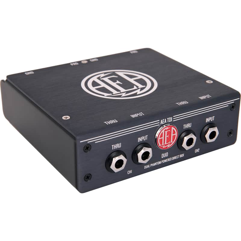 AEA TDI Duo Phantom-Powered Stereo DI Direct Box image 1