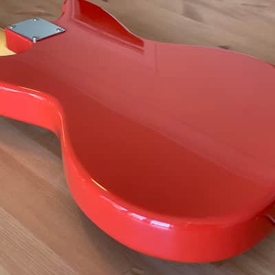 Fender Jag-Stang - Crafted in Japan (CIJ) - 2002-2004, Fiesta Red, All Original image 9