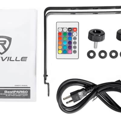 3 Rockville BEST PAR+BEST STRIP+ROCKWEDGE Wireless DMX Battery Lights+Controller image 11