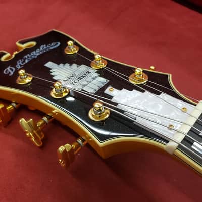 D'Angelico NYL-2DH  Blonde With Case image 16