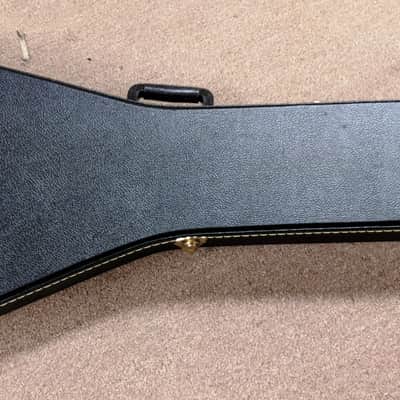 Epiphone 67 Reissue Michael Schenker Flying V Electric Guitar, Burstbuckers, Hard Case image 2
