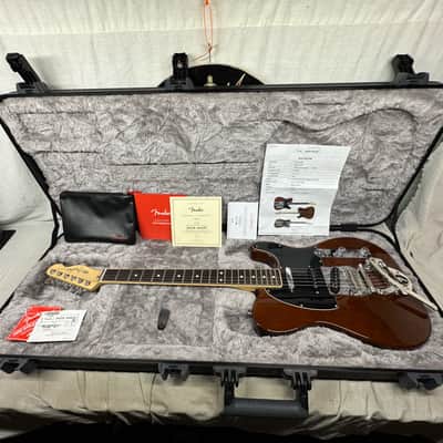 Fender USA Mod Shop Telecaster Guitar with COA + Case 2023 - Walnut / Rosewood fingerboard image 1