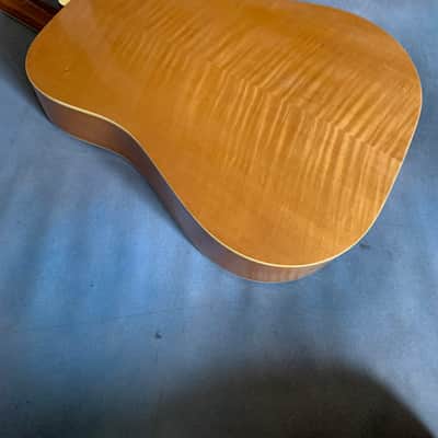1970 Terada FW-504 Hummingbird Acoustic Guitar MIJ image 7