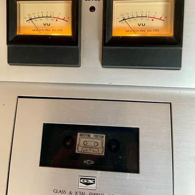 Immagine Vintage Akai GXC-310D Cassette Deck Bundle – Lights Up / Motor Runs (As-Is / For Parts or Repair) - 2