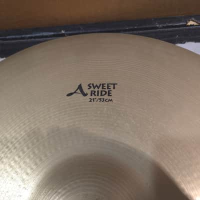 Zildjian 21" A Series Sweet Ride Cymbal 1998 - 2012 - Traditional image 2