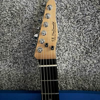 Custom-made Lap Steel Slide Guitar Neck-through 1960s w/57-64 Kluson Machines Walnut image 13