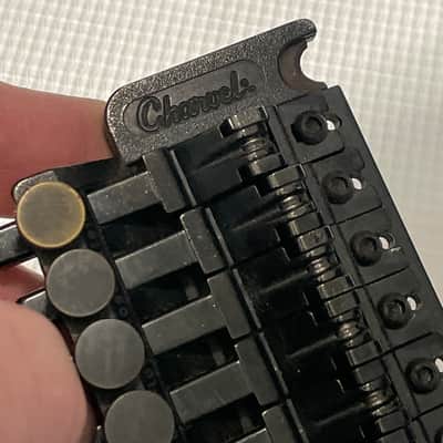 1990's Schaller Charvel Jackson Import Deluxe Series JT-570 Germany Floyd Rose Tremolo Bridge image 13