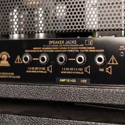 PRS HDRX50 Hendrix 50w Amp Head, 120v, EL34 Tubes - Display, No Box image 10