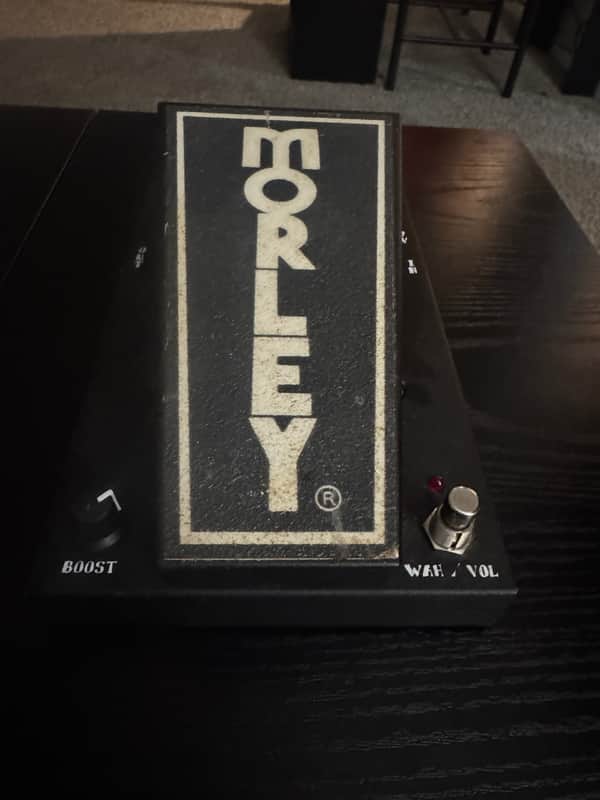 Morley PWOV Power Optical Wah/Volume 2010s - Black image 1