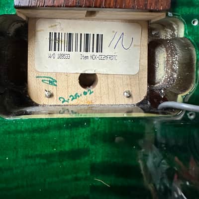 PRS Paul Reed Smith CE 22 Maple Top (circa 2002) Emerald Green \m/ pickups with hardcase image 10