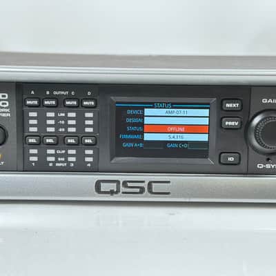QSC CXD4.5 4-Channel Installation Power Amplifier with DSP image 5