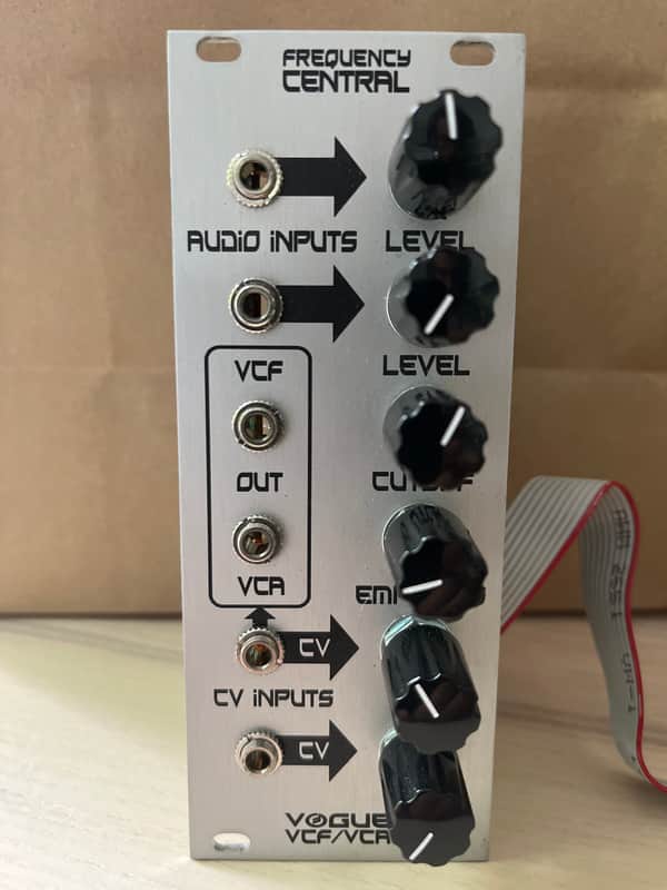 Frequency Central Vogue VCA/VCF (Moog ROGUE filter clone) - Silver image 1