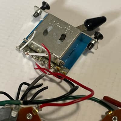 2009 Ibanez RG5EX1 RG Series Guitar Factory Electronics Wiring, Volume Tone Pot Jack image 6