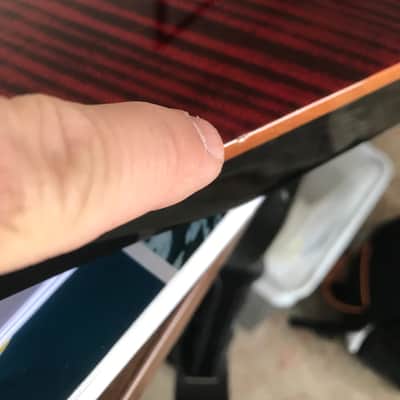 Chapman Explorer - Ghost Fret Black Blood Standard V2 2019 - Black Blood image 21
