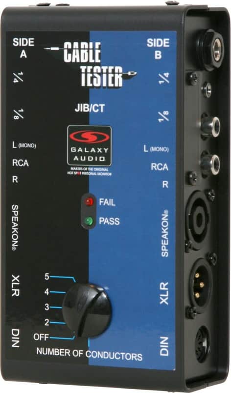 Galaxy Audio Galaxy Audio Cable Tester - JIB/CT image 1