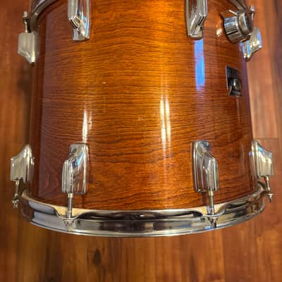 Tama Superstar 80s - Super Mahogany 12x15 Rack Tom w/ Muffler image 8