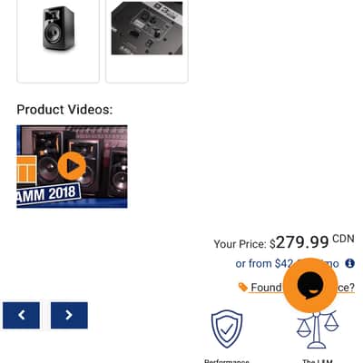 JBL JBL 305P MkII 2-Way 5" Active Nearfield Studio Monitor (Single) image 11
