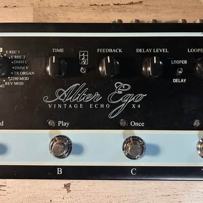 TC Electronic Alter Ego X4 Vintage Echo Delay 2015 - Present - Black image 1