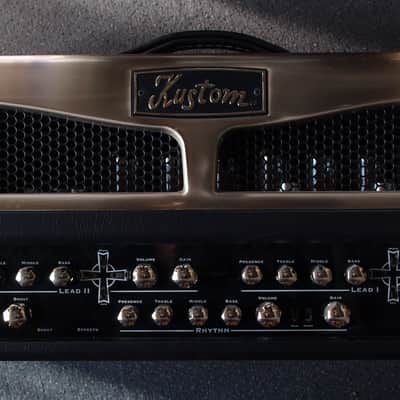 Kustom 100W All Tube Head DOUBLE CROSS image 11