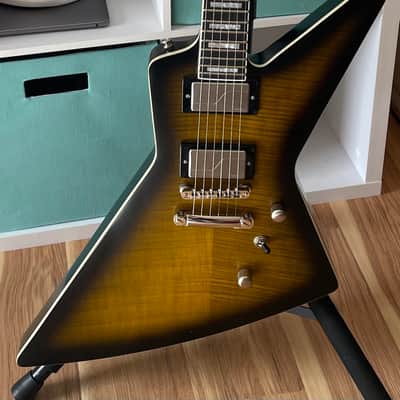 Epiphone Prophecy Extura 2020 - 2024 - Purple Tiger Aged Gloss image 2
