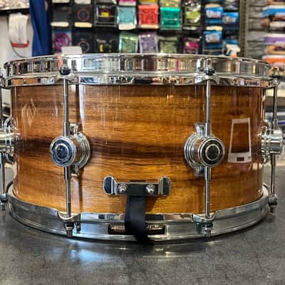 George Way Aristocat Acacia Snare Drum 14"x8" image 5