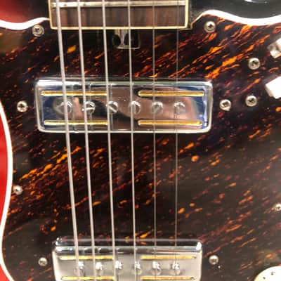 Hy-Lo Double Cut 60’s Red Burst Gold Foils image 4