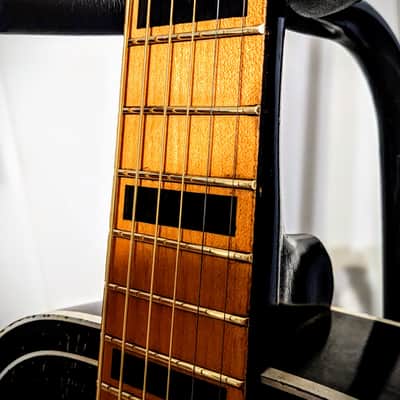 Kay Acoustic Parlor Rubber Bridge 1960s - Tobacco Burst image 3
