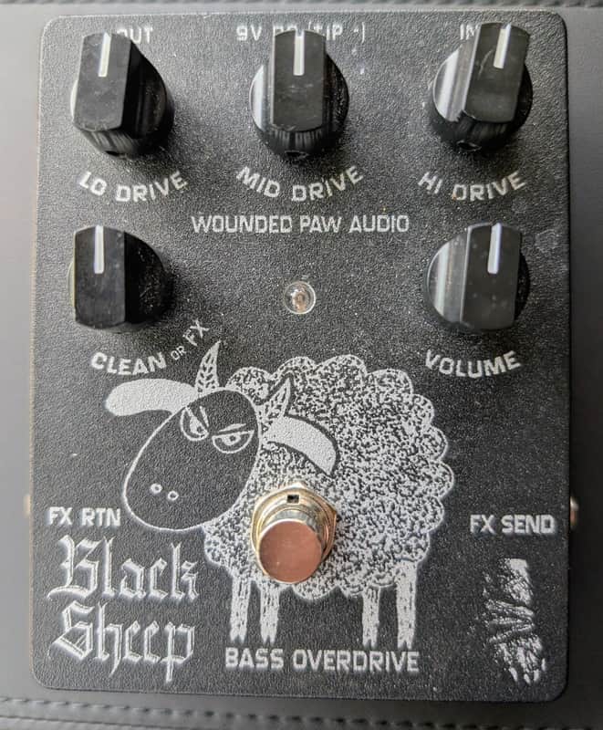 Wounded Paw Audio Black Sheep Bass Overdrive image 1