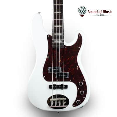 Lakland Skyline 44-64 Custom PJ Rosewood FB Electric Bass - White image 1
