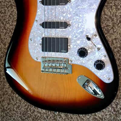 2022 Fender Player Stratocaster sunburst electric  guitar emg pickups image 4