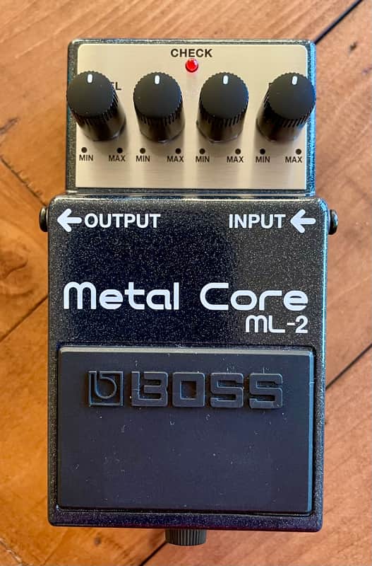 Boss ML-2 Metal Core Distortion Pedal | Reverb UK