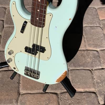 Nash Left Handed Pbass 2018 Sonic Blue image 2