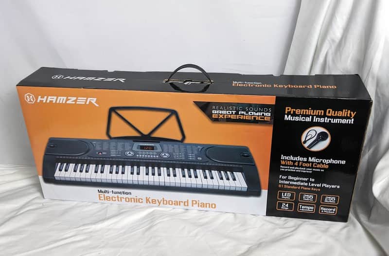 Hamzer 61-Key Electronic Piano Electric Organ Music image 1