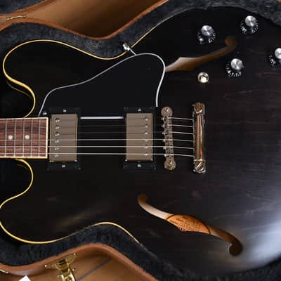 Gibson ES-335 Satin Trans Black image 2