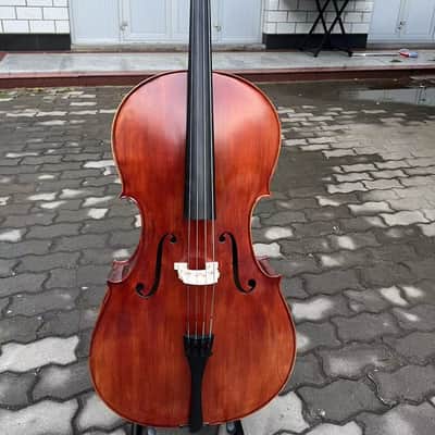 Copy Stradivari left Cello 4/4 Old spruce ,Full Size 100% Hand Made, Solid Wood image 2