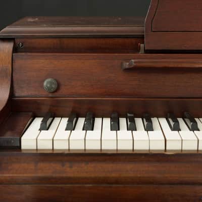 Wurlitzer 700 Electronic Piano in Mahogany image 2