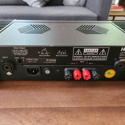 Hafler TransNova P1500 power amp, fully restored/upgraded/aligned
