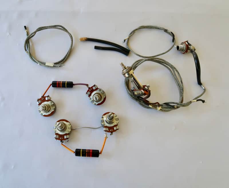 Vintage Gibson Les Paul Burst Harness, 1959, Bumblebee Caps, Pots, Switch, Jack, ES-335, 355 image 1