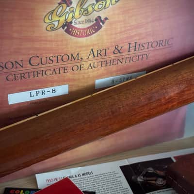 Gibson GOOD WOOD Custom Shop 1958 Les Paul Std. Reissue R8 1.Hd, Washed Cherry, Good Wood Era, S.Duncan Slash PU´s​​ 2005 - Washed Cherry Burst image 5