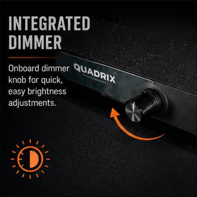 QUADRIX - .5RU Sub Compact Lighting - Red LED image 6