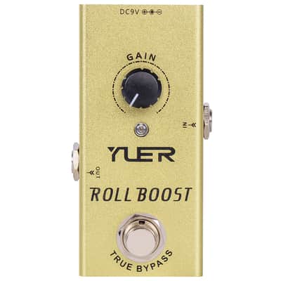 YUER Roll Boost Electric Guitar Effects Pedal True Bypass ✅New image 1