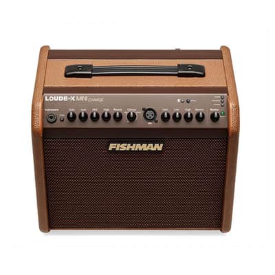 Fishman Loudbox Mini Charge 2 Channel 60 Watt 1x6.5" Acoustic Guitar Amplifier Combo image 2