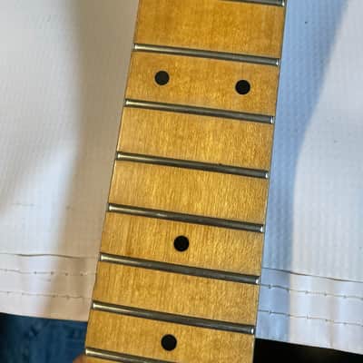 1985 Kramer USA Banana Maple Fretboard Guitar Neck Floyd Ready 22 Frets Dot Inlay w/ Neckplate (Non Scarf) Bild 16