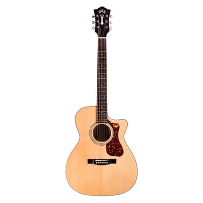 Guild OM-140CE Orchestra Cutaway Acoustic/Electric Guitar - Natural - Open Box image 2