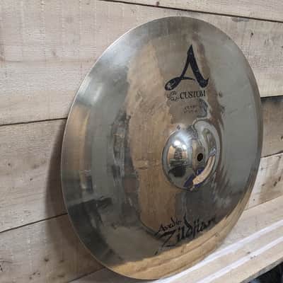 Zildjian 16" A Custom Crash Cymbal 1991 - Present - Brilliant image 2
